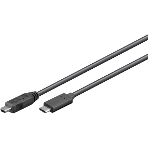 USB-C to Mini USB B 5P 0.5m