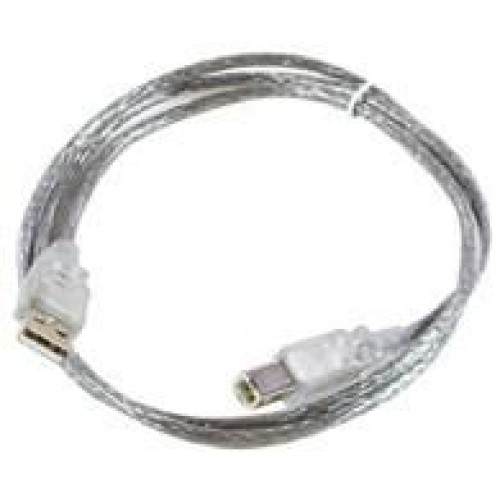 USB2.0 A-B 5m M-M,Transparent
