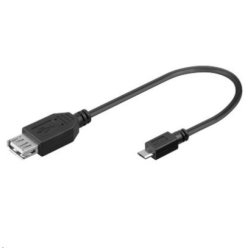 USB A - B Micro  F-M 0,20m