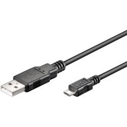 USB A to USB Micro B cable,