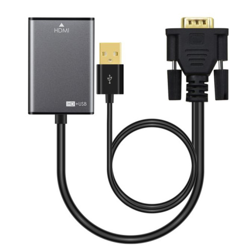 Adapter VGA 15pin  - HDMI M-F