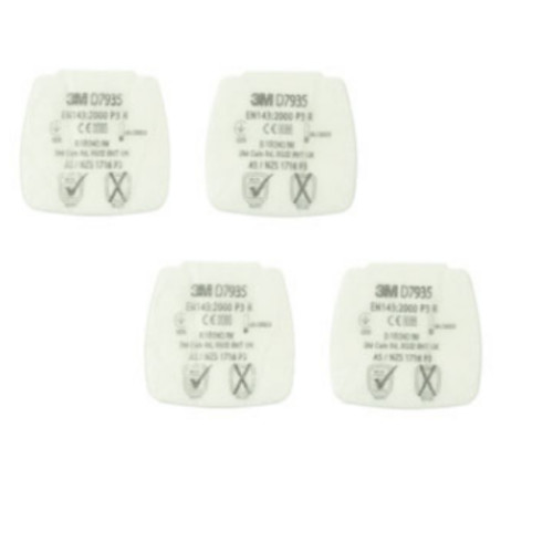 3M D7935 respirator accessory Particulate filter 4 pc(s)