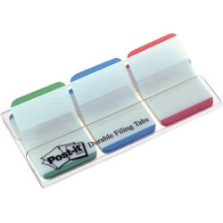 3M 686L-GBR note paper Rectangle Blue, Green, Red 22 sheets Self-adhesive