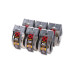 Scotch Box Lock Shipping Packaging Tape with Dispensers  Clear  1.88 in x 22.2 yds  6 Pack
