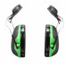 3M PELTOR Helmet Attached Earmuffs X1P3E, 10/Case Protective helmet earmuff