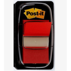 3M I680-1 self-adhesive label Rectangle Removable Red 50 pc(s)
