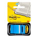 3M I680-2 self-adhesive label Rectangle Removable Blue 50 pc(s)