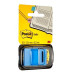 3M I680-2 self-adhesive label Rectangle Removable Blue 50 pc(s)
