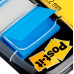 3M I680-2 self-adhesive label Rectangle Removable Blue 50 pc(s)