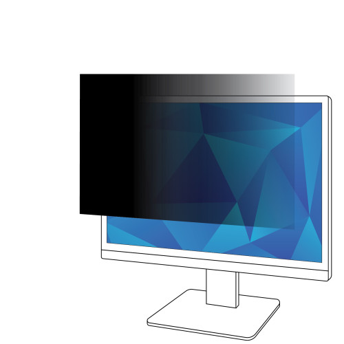 3M Privacy Filter for 24in Monitor, 16:10, PF240W1B