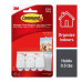Command  MMM17066ES  Micro Hooks  3 Per Pack  White