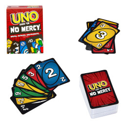 Games UNO Show ‘em No Mercy Card Game for Kids, Adults & Family Night, Parties and Travel
