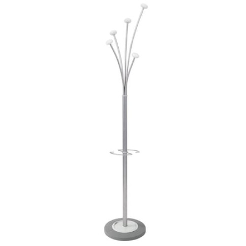 ALBA - Festy coat rack - 5 hooks - White