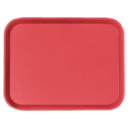 Tray Fast Food 14  X 18  Red