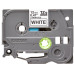 Brother TZE-231 label-making tape Black on white