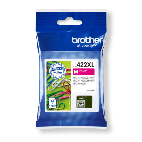 Brother LC422XLM ink cartridge 1 pc(s) Original Magenta