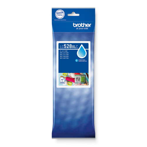 Brother LC528XLC ink cartridge 1 pc(s) Original Ultra High Yield Cyan