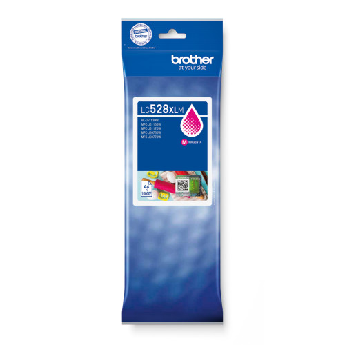Brother LC528XLM ink cartridge 1 pc(s) Original Ultra High Yield Magenta