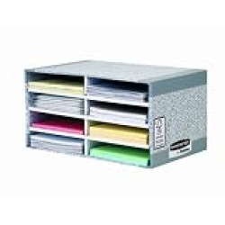 Bankers Box Desktop Sorter, 8 Compartments
