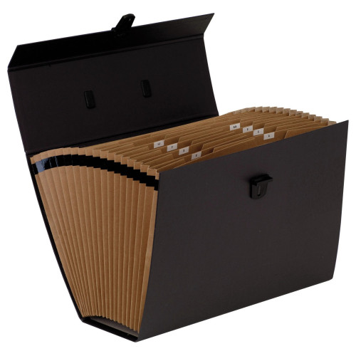 Bankers Box Handifile Expanding Organiser - Black