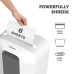 Fellowes LX Series Paper Shredder LX25 6 Sheet Cross Cut Shredder with 11.5 Litre Bin High Security P4 White