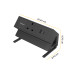 Fellowes Power Desk Type G Clamp Fit 1x230v 1xUSB-A 1x USB-C Socket 2m Cable Black - 100136980 power extension 1 AC outlet(s) Indoor