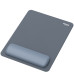 Fellowes Breyta XL Mouse Mat Wrist Rest XL Mouse Pad Wrist Support with Antibacterial Protection Ergonomic Mouse Mat Marine