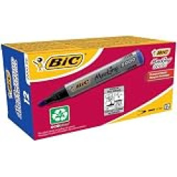 Bic 2000 Permanent Marker, Blue, Pack: 12