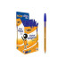 BIC® Cristal® Fine Ballpoint Pen Fine Tip 0.8 mm Blue