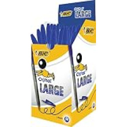 BIC® Cristal® Ballpoint Pen Blue 1.6mm Extra Large Tip