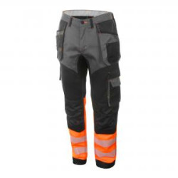 Beeswift High Visibility Two Tone Trousers Orange Black 40T