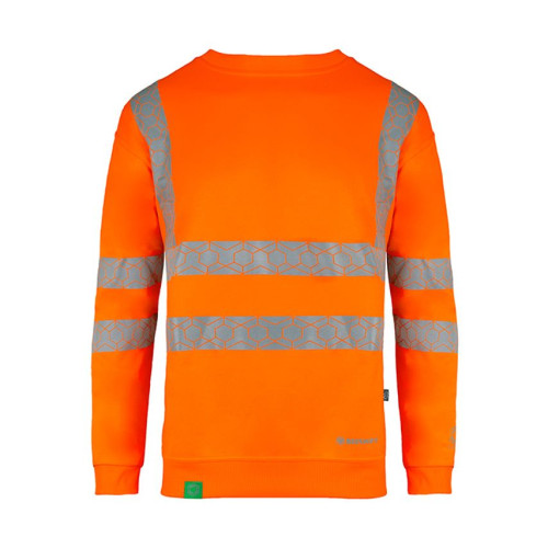 Beeswift Envirowear Hi-Vis Sweatshirt Orange Xl EWCSSORXL