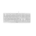 CHERRY KC 1000 Corded Keyboard,Pale Grey, USB (QWERTY - UK)
