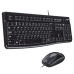 Logitech MK120 Wired USB Keyboard Mouse Desktop Combo