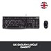 Logitech MK120 Wired USB Keyboard Mouse Desktop Combo