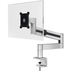 508323 Monitor Mount with Arm for 1 Screen - Desk Clamp, Silver