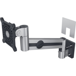 509023 Monitor Mount with Arm for 1 Screen - Wall Mount, Silver