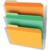 Deflecto Stackable DocuPocket 3 Pocket(s) - 3 Compartment(s) - 14  Height x 13  Width x 4  Depth - Clear - 3 / Set