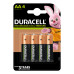 Duracell 4 LR06 1300mAh Rechargeable battery Nickel-Metal Hydride (NiMH)