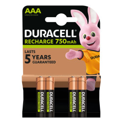 Duracell AAA (4pcs) Rechargeable battery Nickel-Metal Hydride (NiMH)
