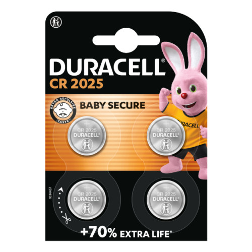 Duracell 81575810 household battery Rechargeable battery CR2025 Nickel-Metal Hydride (NiMH)