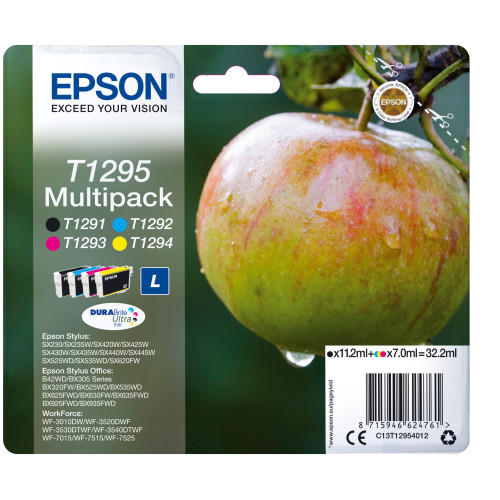 Epson Apple Multipack 4-colours T1295 DURABrite Ultra Ink