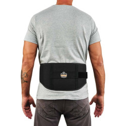 Ergodyne ProFlex® 1500 Weight Lifters Style Back Support Brace  Black  L