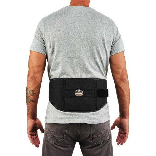 Ergodyne ProFlex® 1500 Weight Lifters Style Back Support Brace  Black  XL