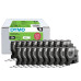 DYMO Authentic D1 Labels | Black Print on White | 12mm x 7m | Self-Adhesive Labels for LabelManager Label Printers | 20 Count