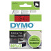 DYMO Authentic D1 Labels | Black Print on Red Tape | 9 mm x 7 m | Self-Adhesive Labels for LabelManager Label Makers | Made in Europe