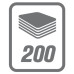 GBC VeloBind Binding Strips 45mm Black (25)