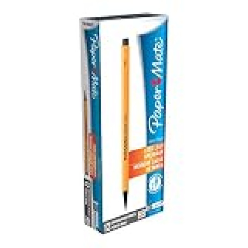 Paper Mate Non Stop Mechanical Pencil Translucent Barrel Hb 0.7mm - Yellow Box