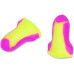 32NRR Cordless Laser Lite Single-Use Earplugs - Magenta/Yellow (200 Pairs/Box)
