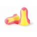 32NRR Cordless Laser Lite Single-Use Earplugs - Magenta/Yellow (200 Pairs/Box)